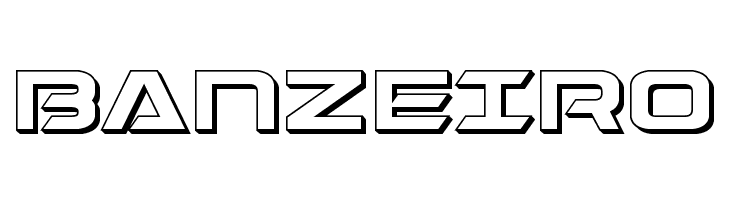 Dameron 3D  Free Fonts Download