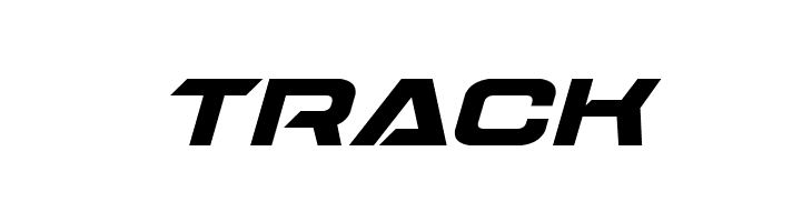 TRACK Dameron Bold Italic Font