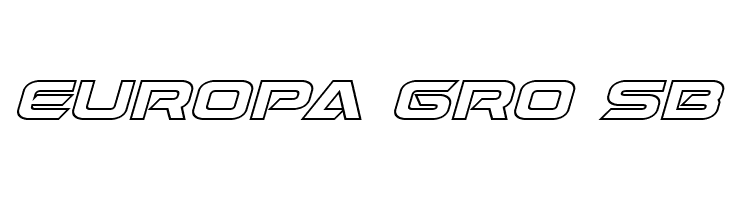 Dameron Bold Outline Italic  Free Fonts Download