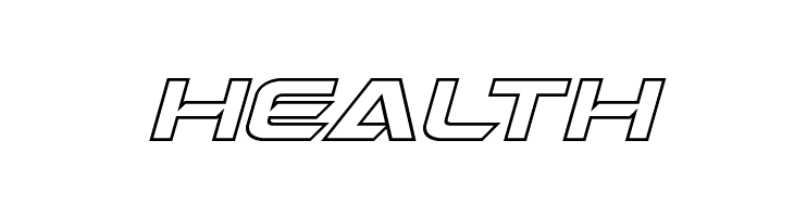 Dameron Bold Outline Italic  Free Fonts Download
