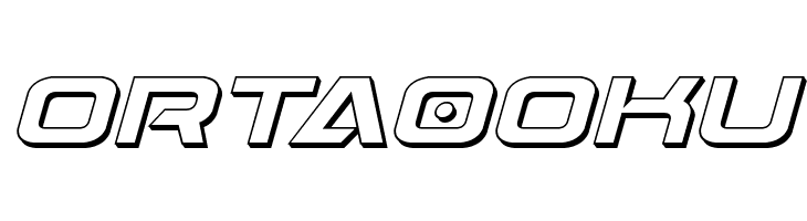 Dameron 3D Italic  Free Fonts Download