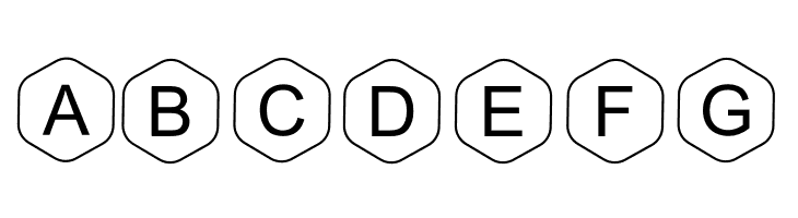 HEX Font Regular  Free Fonts Download