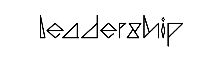 Triangler  Free Fonts Download