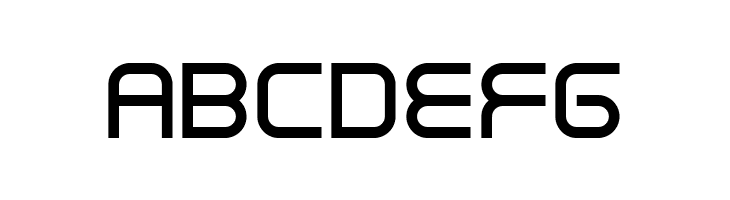 ABCDEFG Neutron Demo Font