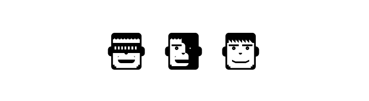 PolyFace Regular  Free Fonts Download
