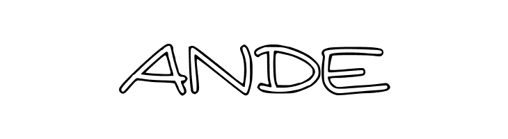 Paper Plane Hollow  Free Fonts Download