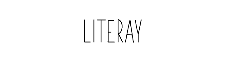 LITERAY Paper Daisy Font