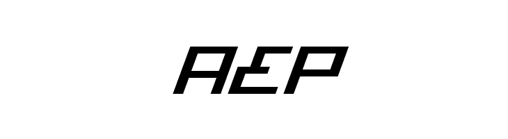 Bionic Type Expanded Italic  Free Fonts Download