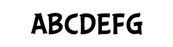 ABFlockText Bold  Free Fonts Download