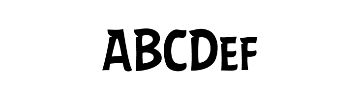 ABFlockHeadline Regular  Free Fonts Download
