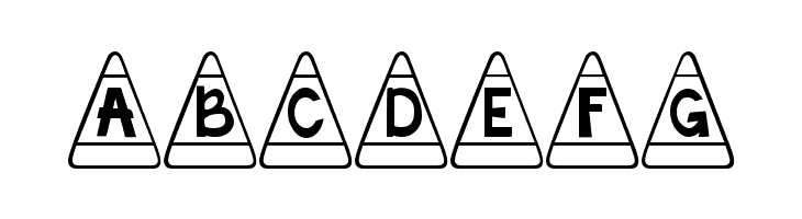 DJB Candy Corn Font  Free Fonts Download