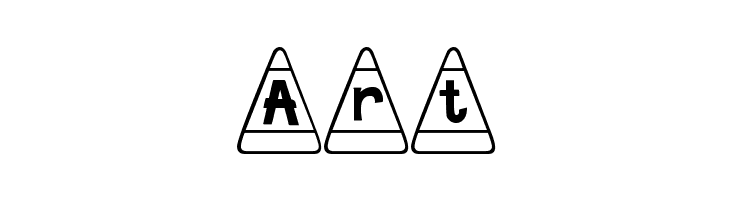 DJB Candy Corn Font  Free Fonts Download