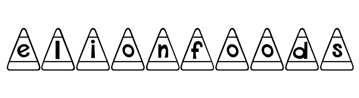 DJB Candy Corn Font  Free Fonts Download