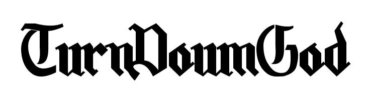 TurnDownGod motorhead Font