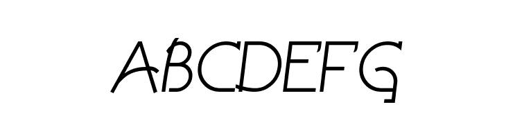 DrakoheartLeiendItalic  Free Fonts Download