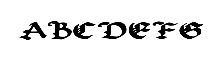 Uberh&ouml;lme Expanded  Free Fonts Download