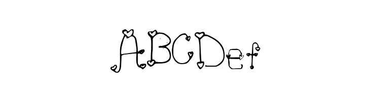 Heartache Teen Crush  Free Fonts Download