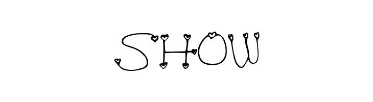 Heartache Teen Crush  Free Fonts Download