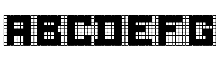 RUBIKS CUBE  Free Fonts Download