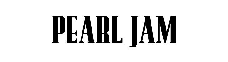 PEARL%2BJAM OPTIRollie Font