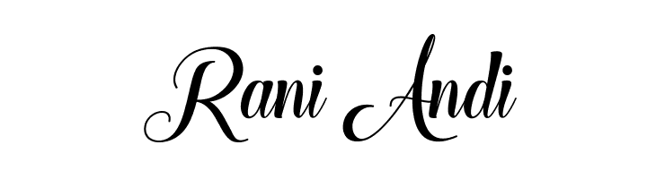Rani%2BAndi The Heart of Everything Demo Font