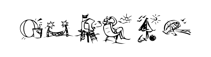 KR Summer Vacation 2002  Free Fonts Download