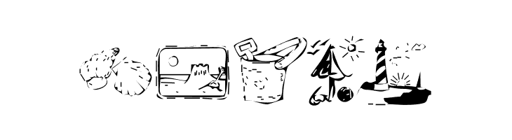 KR Summer Vacation 2002  Free Fonts Download