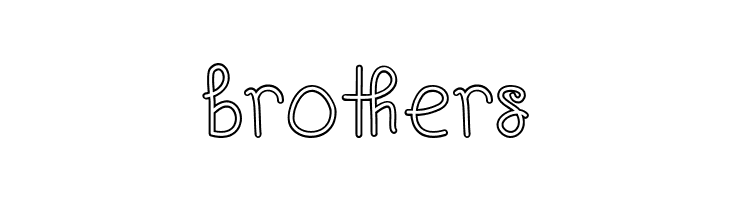 Ships In The Night [Outline]Regular  Free Fonts Download