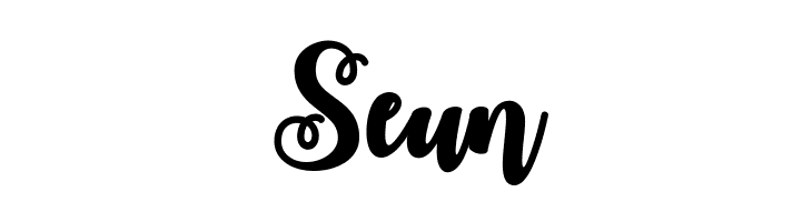 Seun October Twilight Font