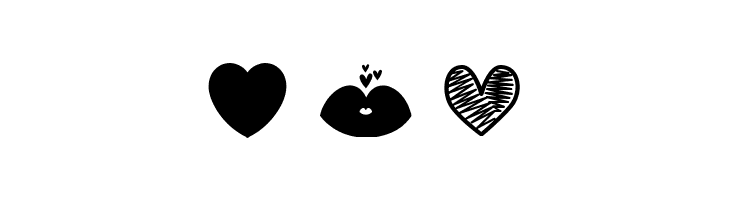 MF Love Dings  Free Fonts Download