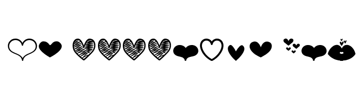 MF Love Dings  Free Fonts Download
