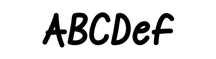 Mf I like it BOLD  Free Fonts Download