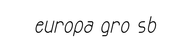 Exacta Bold Italic  Free Fonts Download