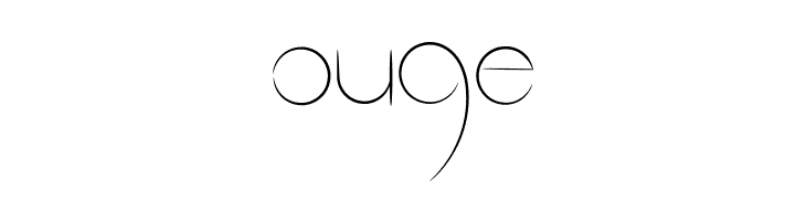 ouge Fantastica Font