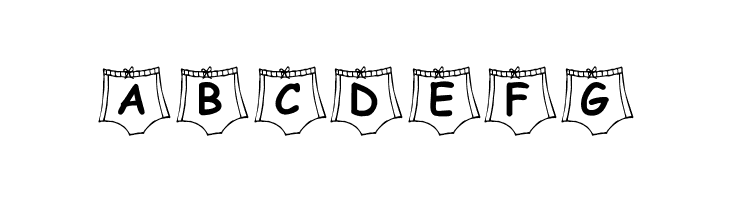 KR Nick's Lil Swimsuit  Free Fonts Download