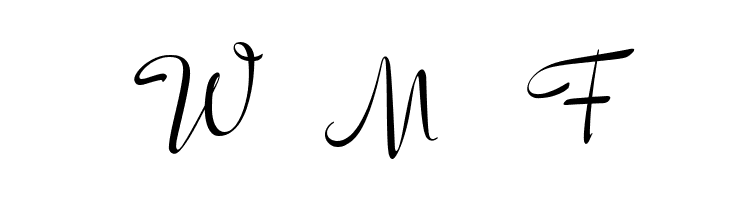 LucyScriptCapitals  Free Fonts Download