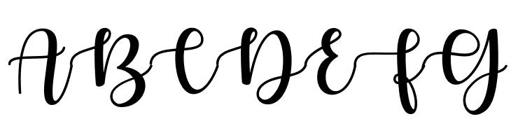 Autumn in November  Free Fonts Download