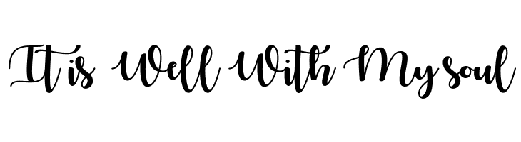 It%2Bis%2B%2BWell%2BWith%2BMy%2Bsoul Autumn in November Font