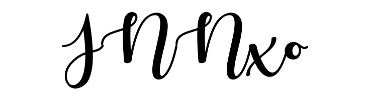 JNNxo Autumn in November Font