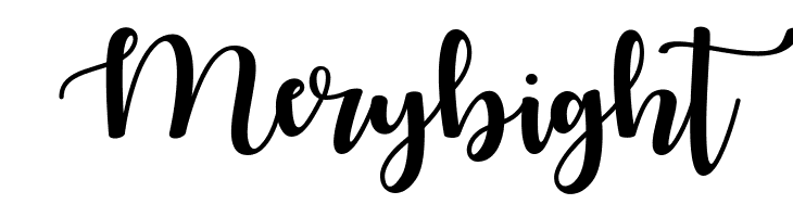 Merybight Autumn in November Font