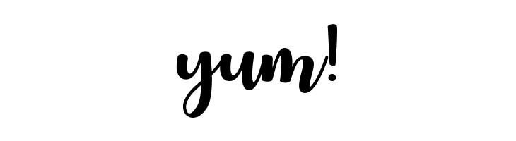 yum%2521 Autumn in November Font