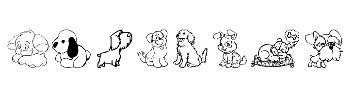 tender puppies  Free Fonts Download