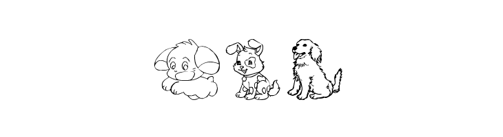 tender puppies  Free Fonts Download