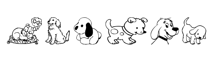 tender puppies  Free Fonts Download