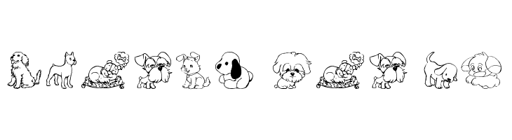 tender puppies  Free Fonts Download