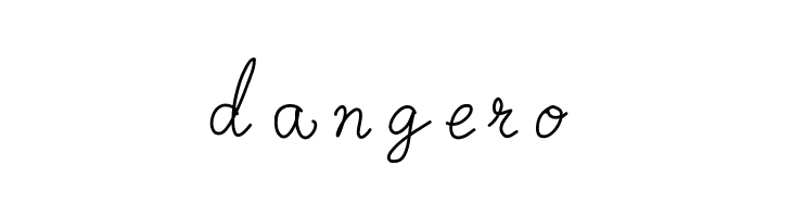 dangero MarsLovesVenus Font