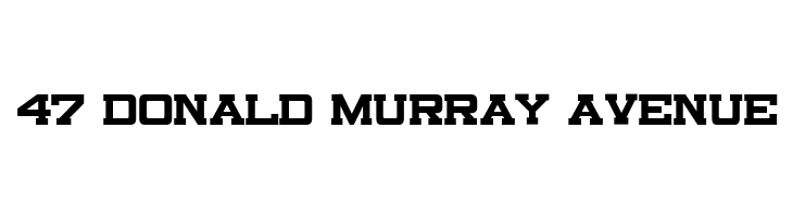 Canarsie Slab JL  Free Fonts Download