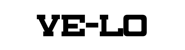 VE-LO Canarsie Slab JL Font
