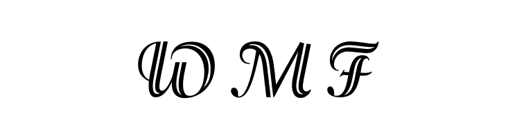 OPTIRoyal-Inline  Free Fonts Download