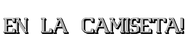 White Line Fever 3D 1.00  Free Fonts Download